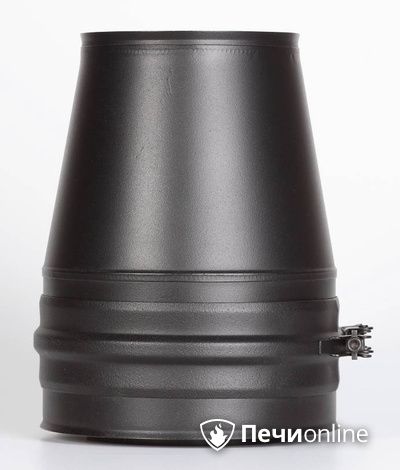 Комплектующие дымохода Schiedel Конус д.150 PM25 (Черный) Permetr в Санкт-Петербурге
