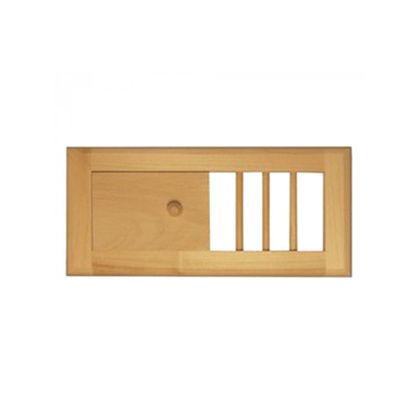  Вентиляционная решетка малая с задвижкой 1, Банный Эксперт в Санкт-Петербурге