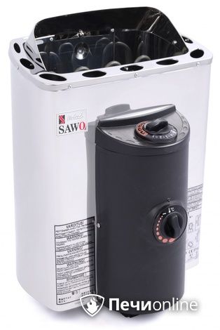 Электрокаменка для сауны Sawo Mini X MX-30NB-Z с пультом управления в Санкт-Петербурге