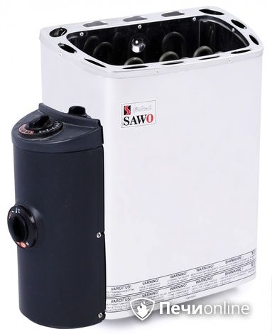 Электрокаменка для сауны Sawo Mini MN-30NB-Z со встроенным пультом управления в Санкт-Петербурге