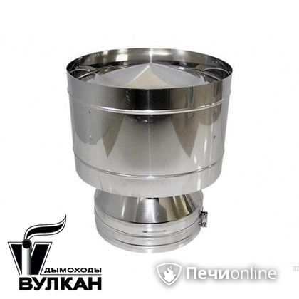 Дефлектор Вулкан DDH оцинкованный с изоляцией 100 мм D=250/450 в Санкт-Петербурге