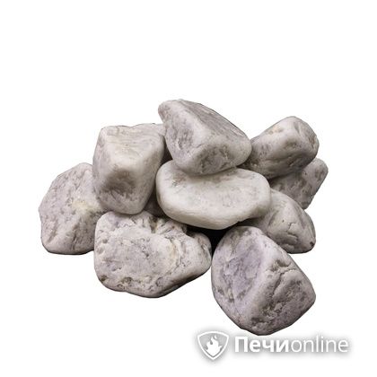 Камни для бани Огненный камень Кварц шлифованный отборный 10 кг ведро в Санкт-Петербурге